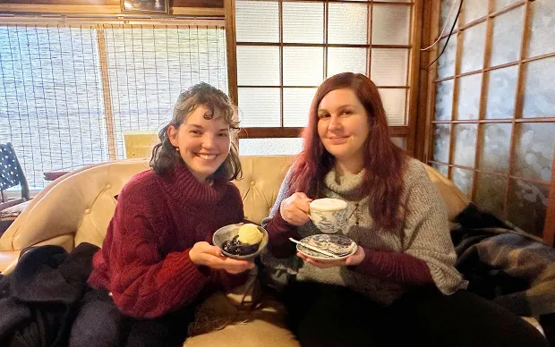 Scenic cycling tour through majestic nature