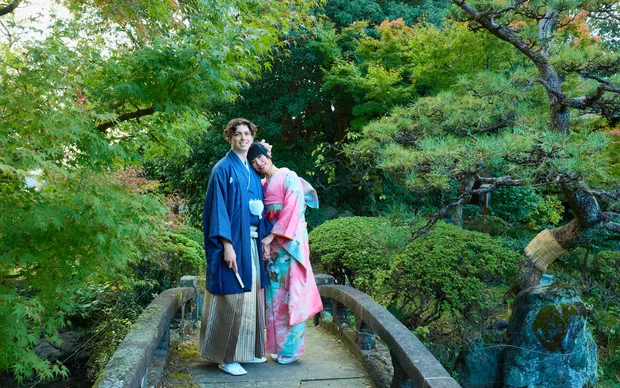 A special photo tour with authentic Japanese kimonos in Kishiwada