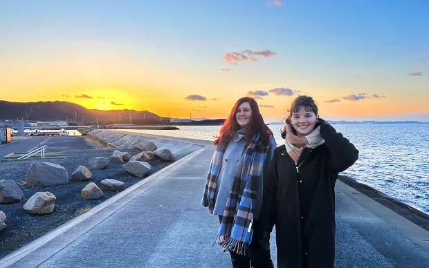 Scenic cycling tour through majestic nature