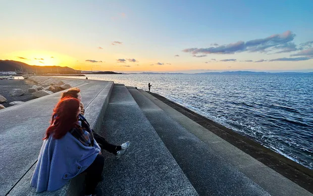 Scenic cycling tour through majestic nature