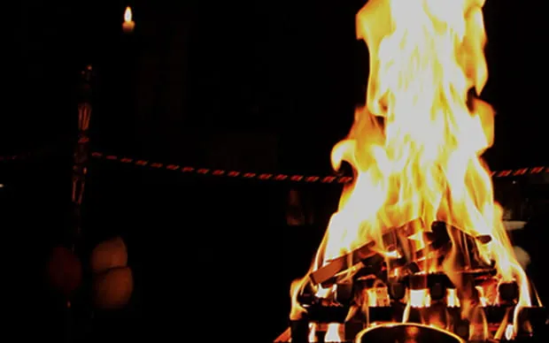 犬鸣山 七宝泷寺内省吾身 护摩祈祷体验