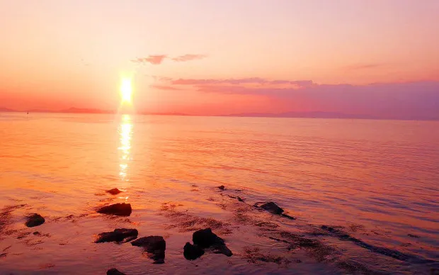 Scenic cycling tour through majestic nature