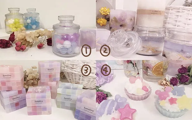 癒しの時間に。世界に一つだけの手作りキャンドル体験	