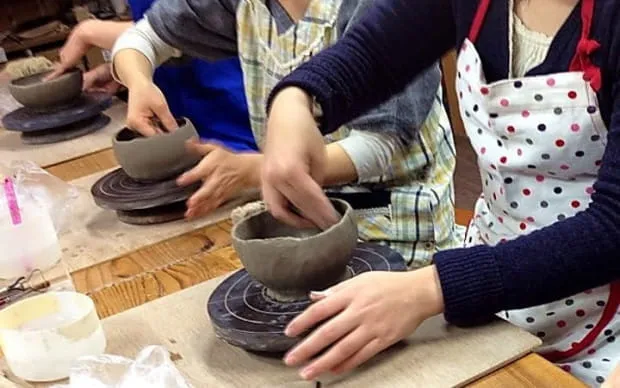 陶芸体験☆世界でたった一つ自分だけの器作り