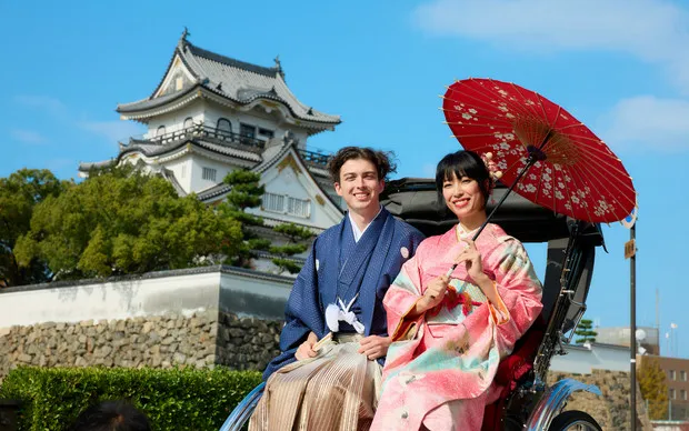 A special photo tour with authentic Japanese kimonos in Kishiwada