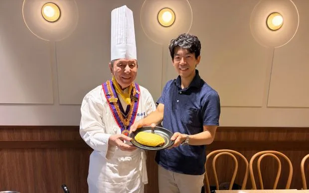 熟練シェフ直伝！名店でオムライス作り体験
