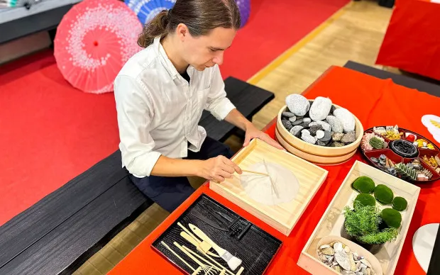 日本庭園・金粉蒔繪・抹茶  接觸日本之心的休閒文化體驗