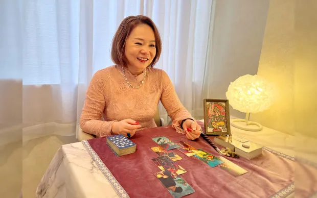 在咖啡廳般療癒的空間裡的占卜體驗☆