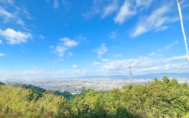 Mt. Kunimi Hiking Tour at Hirakata, with a panoramic view of Kyoto and Osaka