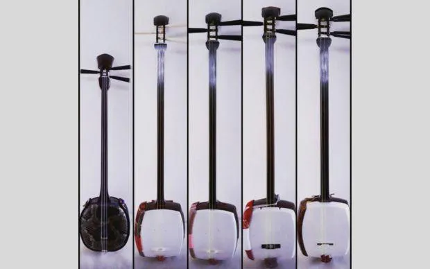 Traditional Japanese Instrument, Shamisen, Lesson and Performance with a Former Geisha.