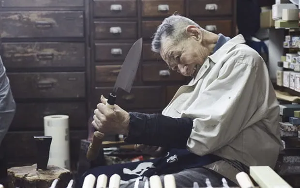 日本传统工艺菜刀製作体验