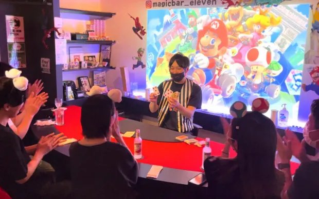 近在眼前真正的桌上魔术秀