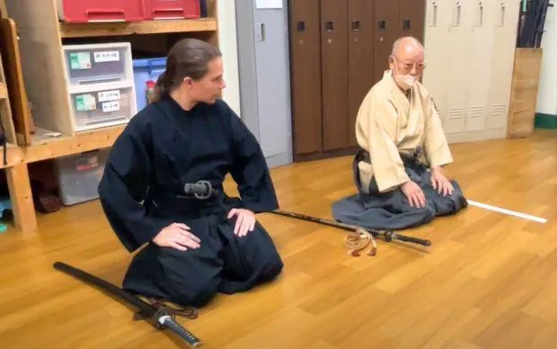 Samurai experience: wield a real sword