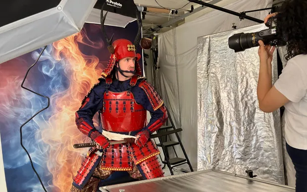 Samurai Cosplay Photography! Feel like a movie star through this unique experience! 