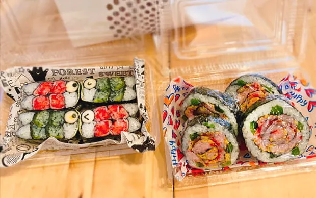 制作可爱的造型寿司卷！！