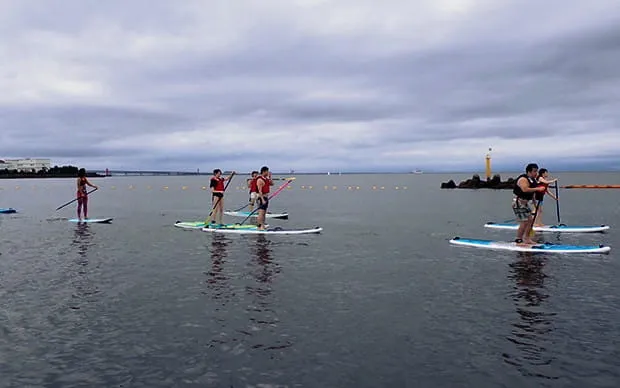 非日常的な海の散歩でリフレッシュ！	