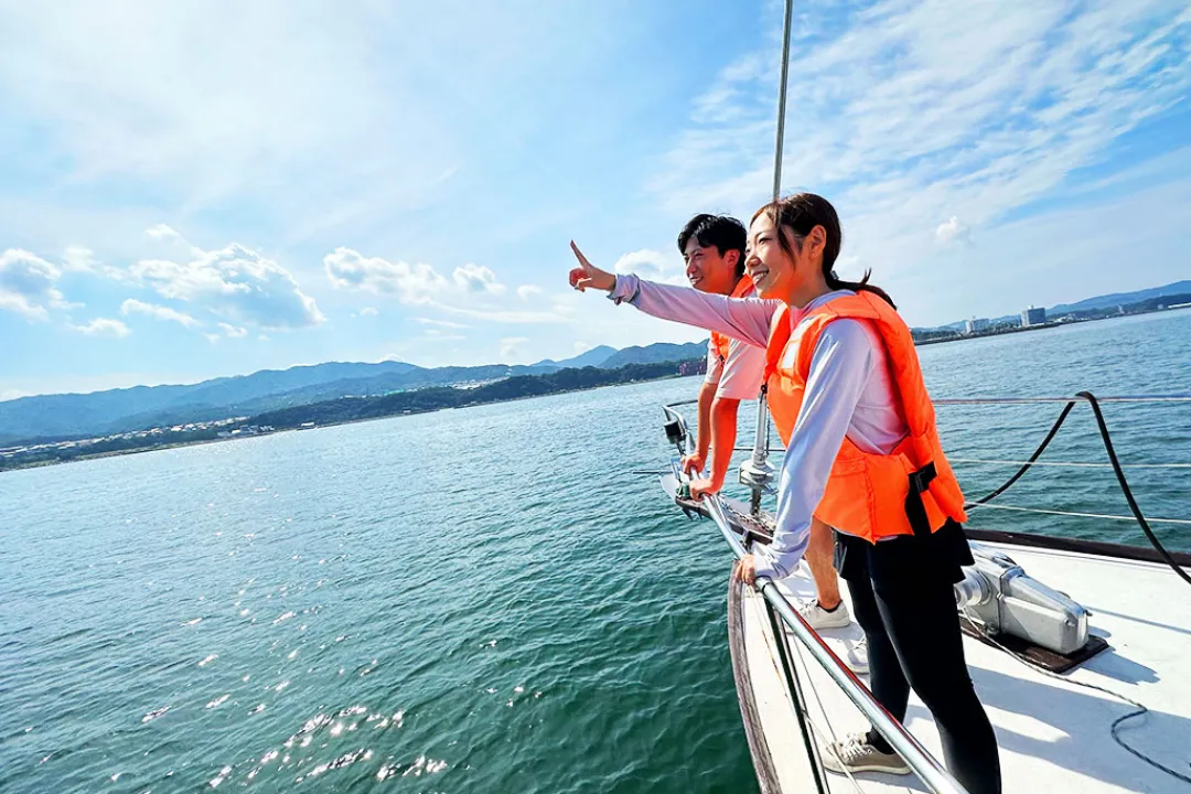 A stone’s throw from Kansai Airport: Seaside cycling and marine activity tour in Misakicho#1