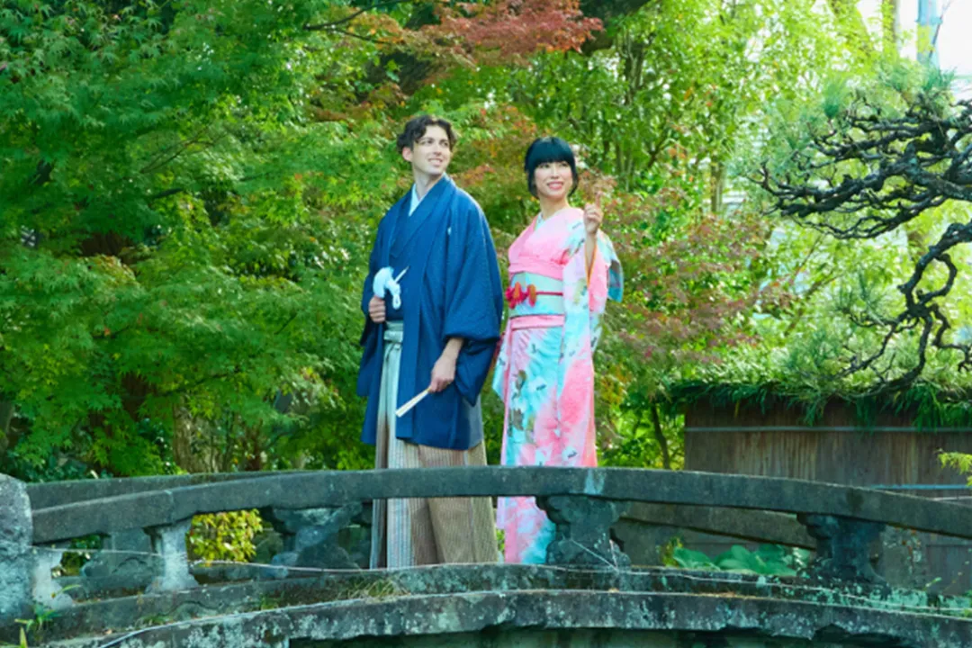 A special photo tour with authentic Japanese kimonos in Kishiwada#1