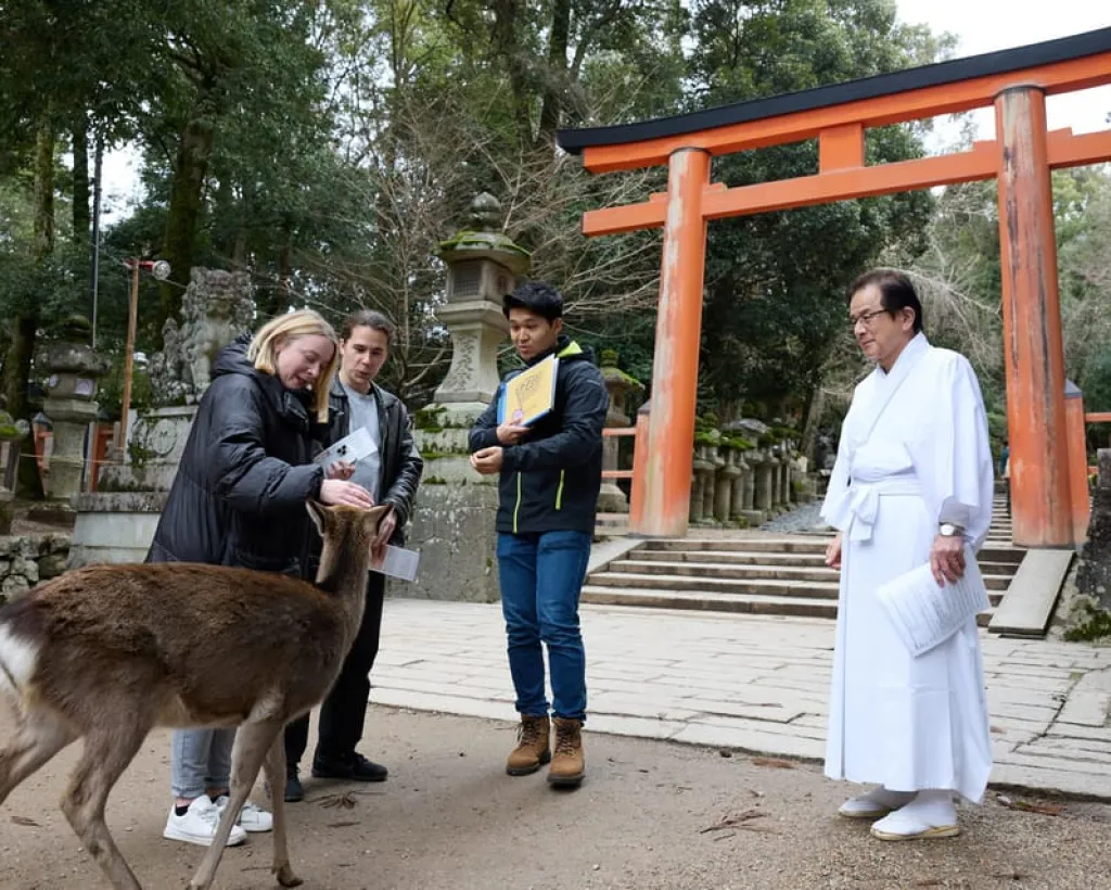 Nara: Kasuga Taisha, World Heritage and Sacred Deer Shrine#1
