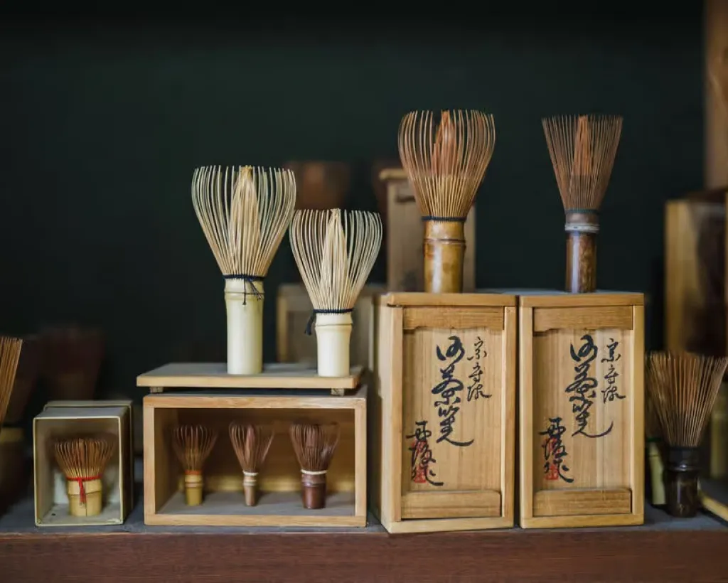 Nara: Visit a Tea Whisk Maker and Make Your Own Tea Scoop#1