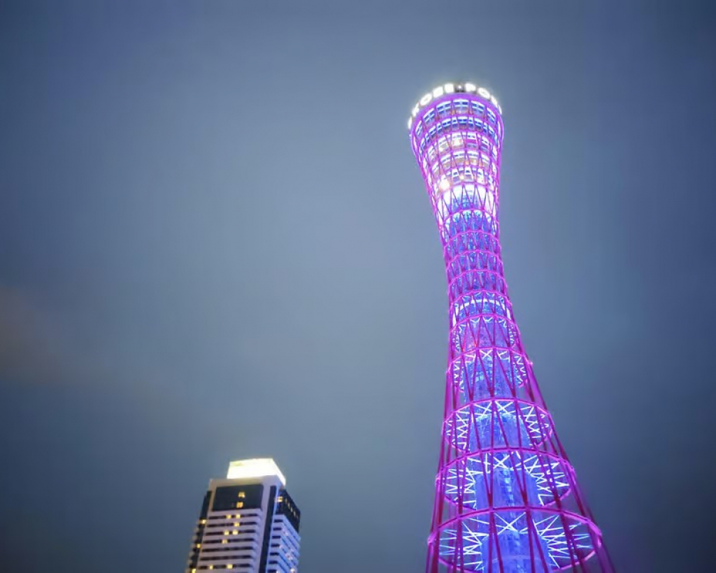 Kobe: Glamorous Harbor Lights & Tower Panorama#5