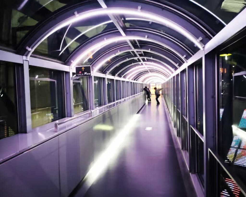 Kyoto: Station and Tower Night Tour with Light Show#1