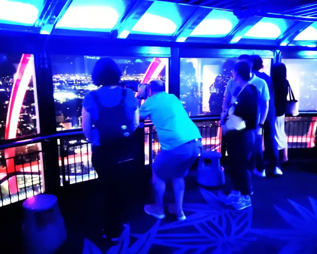 Kyoto: Station and Tower Night Tour with Light Show#3