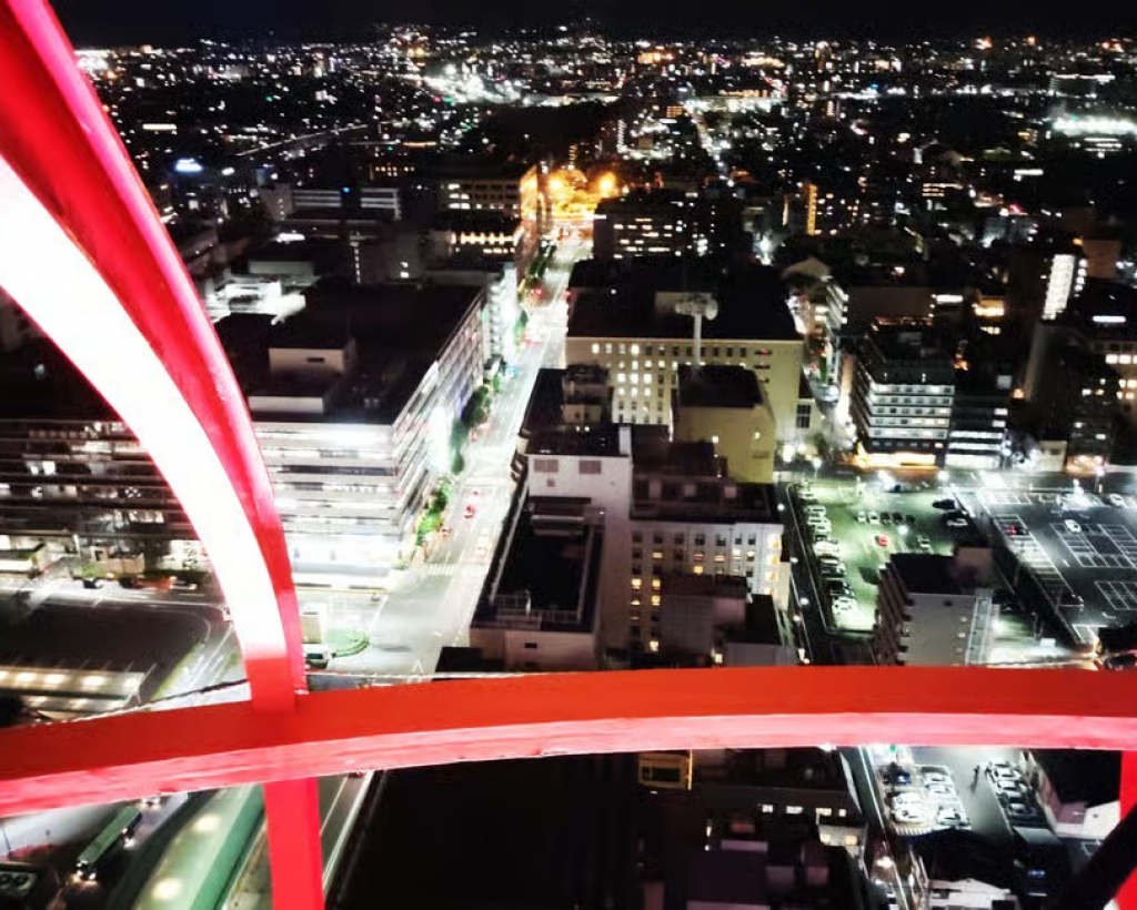 Kyoto: Station and Tower Night Tour with Light Show#4