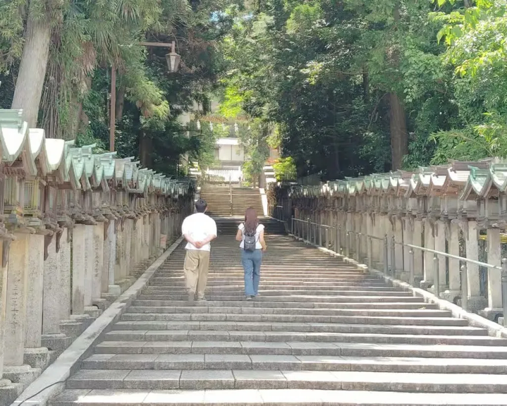 Nara: Hozan-ji Temple Guided Tour with Cable Car Ride#1