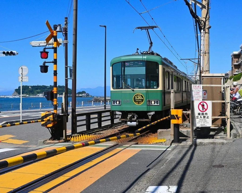 Kamakura: Enoden Train and Slam Dunk Spot Guided Tour#1