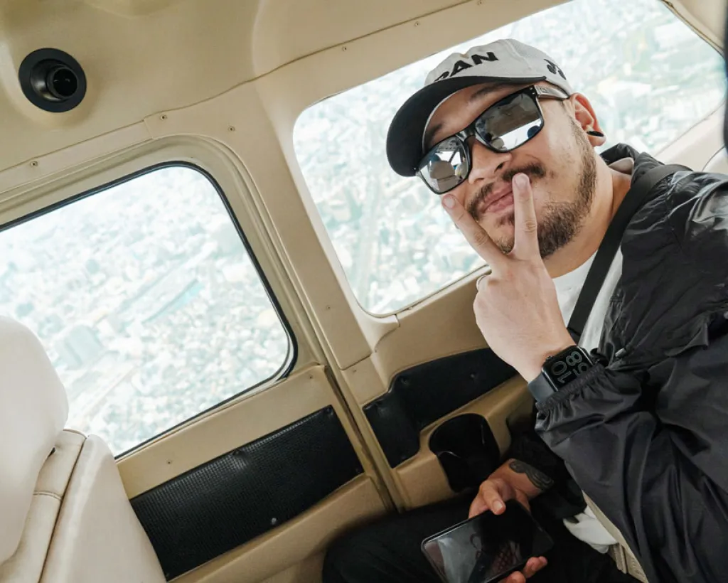 大阪、灣區：Cessna飛行遊覽　從高空俯瞰大阪城和世界遺產的絕景私人之旅#2