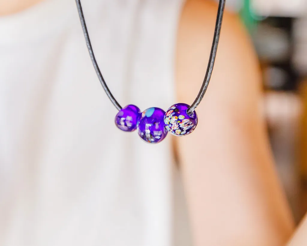 大阪：參觀老字號玻璃工坊與製作玻璃珠項鍊＆神社祈禱體驗#3