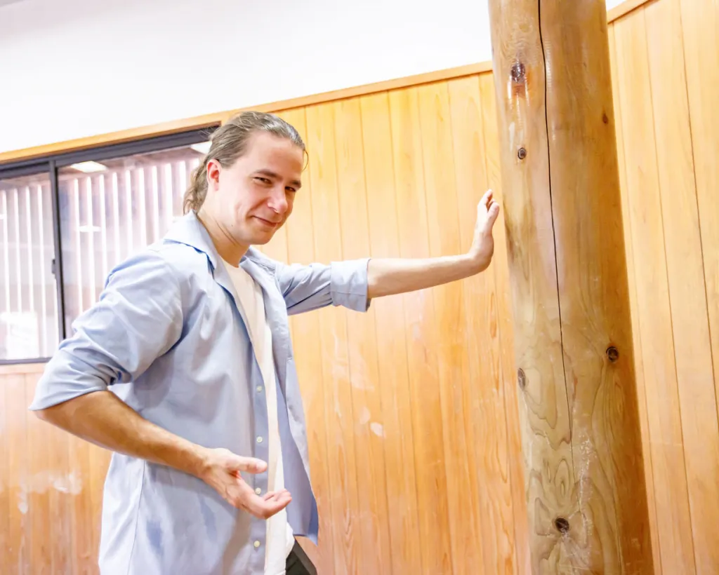 大阪：在真正的土俵上练习相扑的动作、参观练习场#5