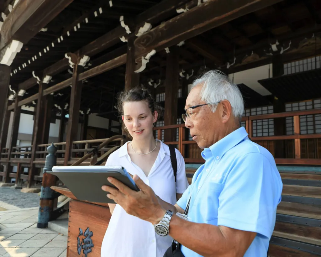 Osaka: Japan's Only Independently Evolved "Jinaicho" Temple Town Tour, Sweets Making & Matcha Tea Experience#1