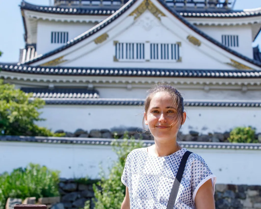 大阪最古老的能舞台與參觀岸和田城的文化之旅#3