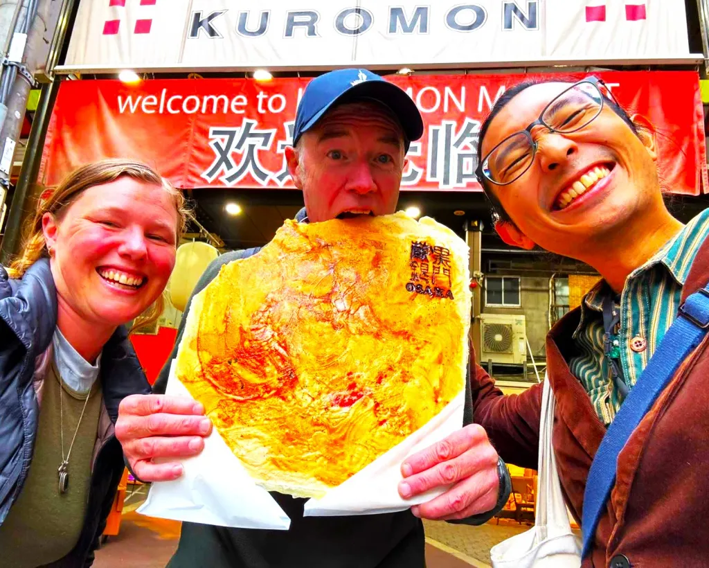 Osaka: Kuromon Market 1.5-Hour Seafood & Street Food Tour#1
