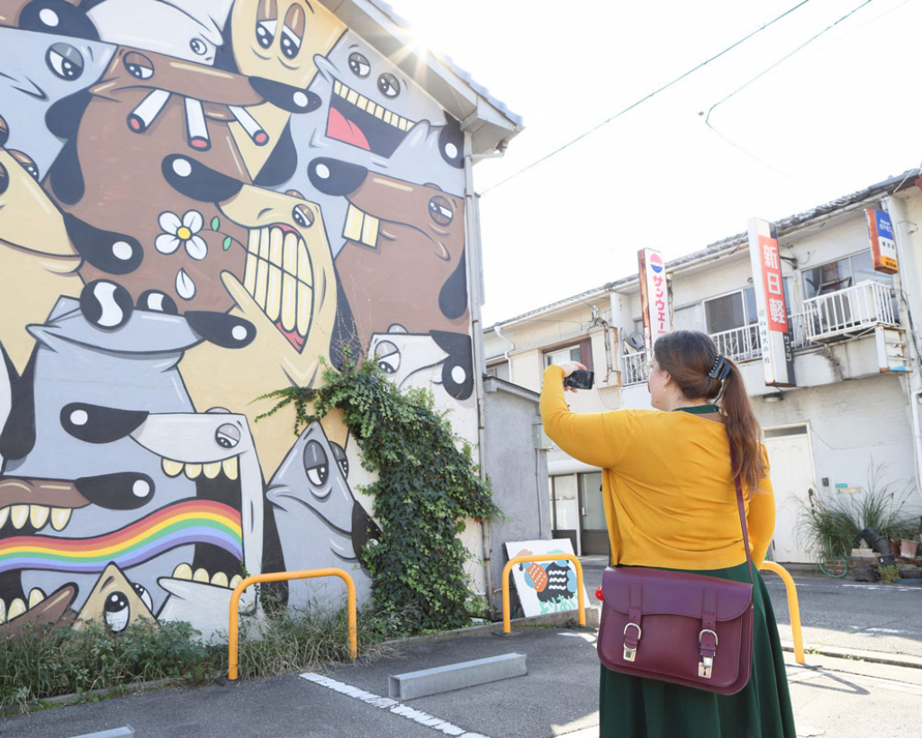 Osaka: The City Becomes an Art Gallery! Kitakagaya Art & Sustainability Tour#1