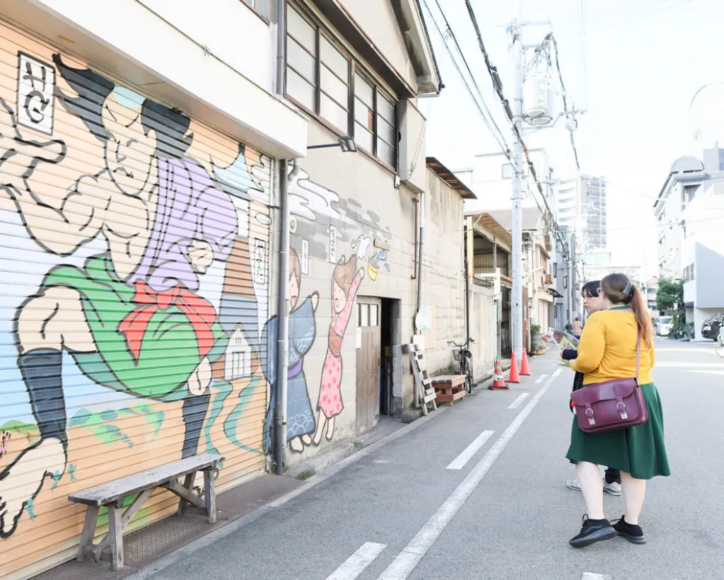 大阪：街が美術館に！北加賀屋アート＆サスティナブルツアー#3