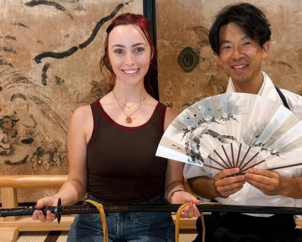 Osaka: Samurai Sword Experience at Historic Kōzu Shrine#5