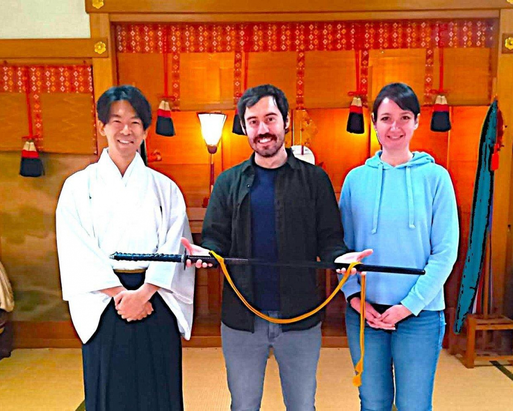 Osaka: Samurai Sword Experience at Historic Kōzu Shrine#2