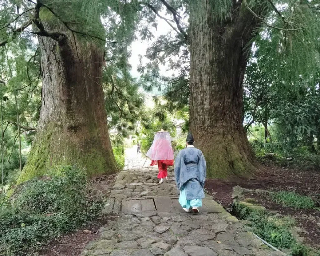 Wakayama: Kumano Kodo Sacred Walk to Nachi in Heian Attire#2