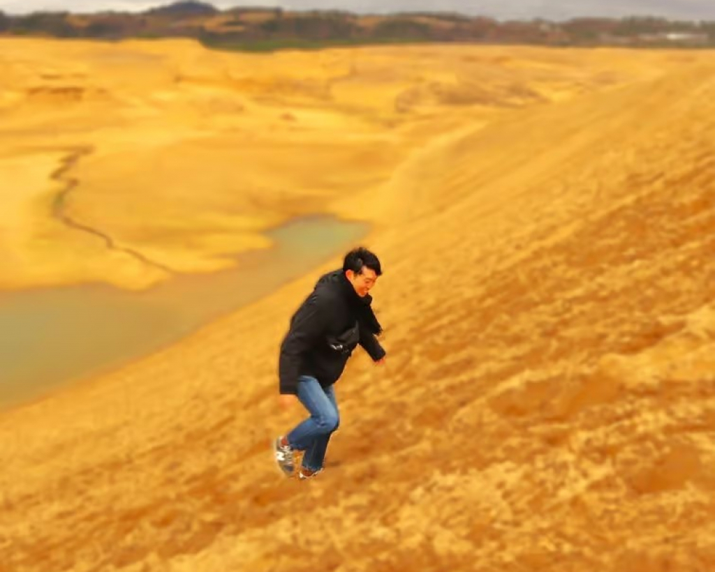 Tottori: Guided Walk through the Tottori Sand Dunes#2