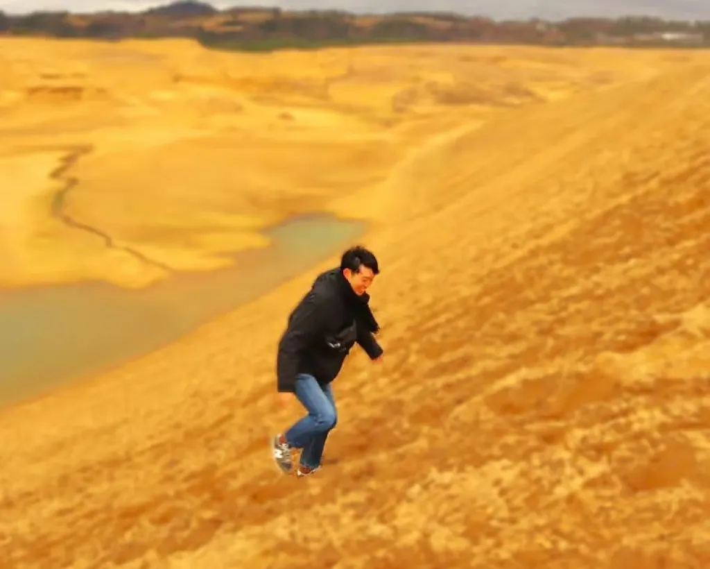 Tottori: Guided Walk through the Tottori Sand Dunes#2