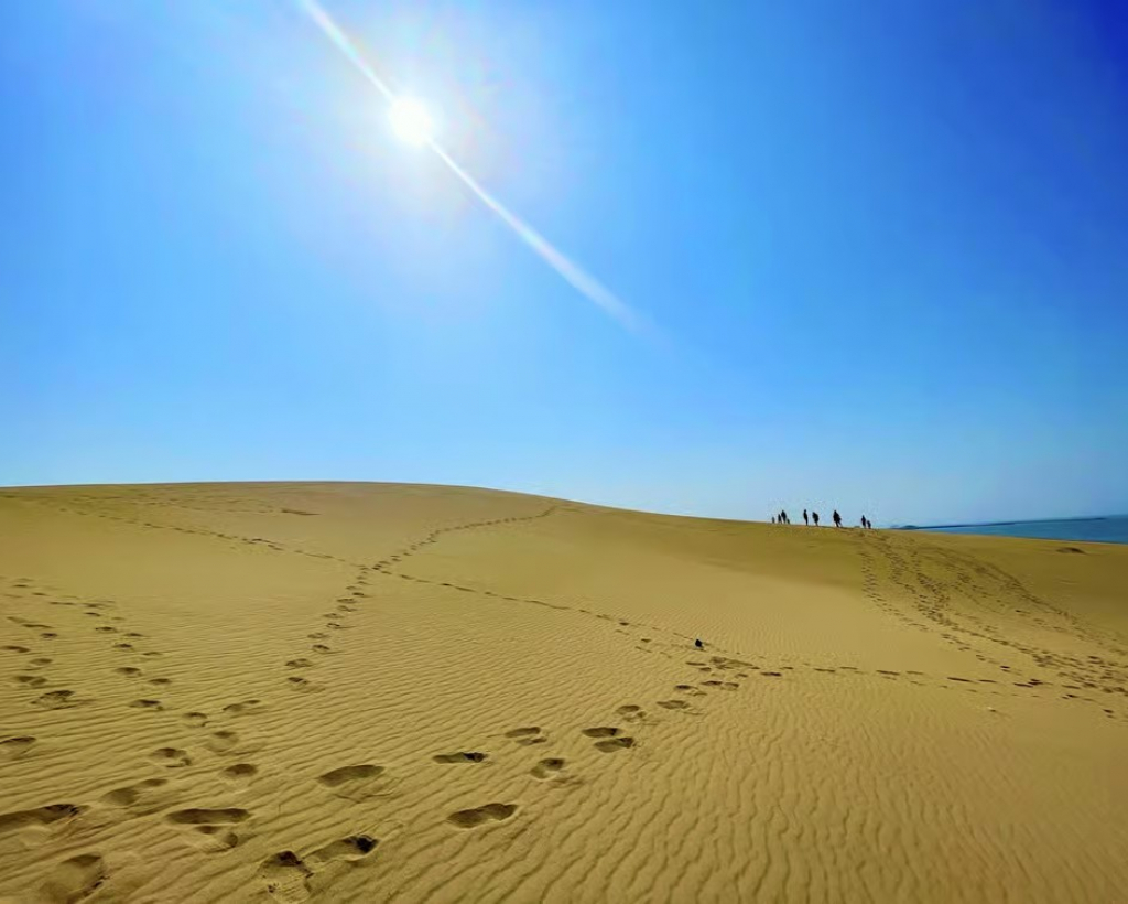 Tottori: Guided Walk through the Tottori Sand Dunes#1