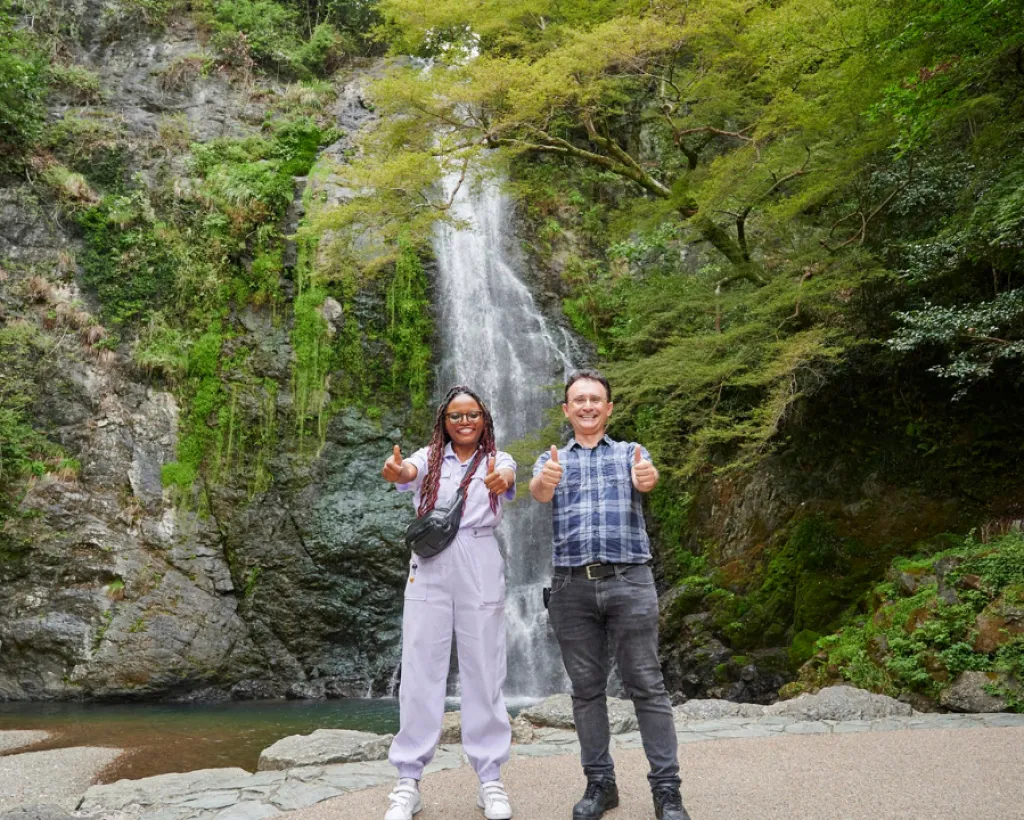 Minoh Waterfall Hiking & Katsuoji Temple Tour#1