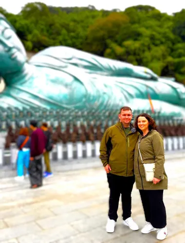 Fukuoka: Nanzoin Temple and Reclining Buddha Guided Tour