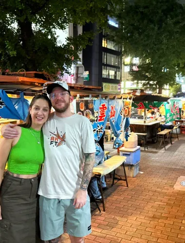 Fukuoka: Nakasu Food Stall Guided Tour with Tastings