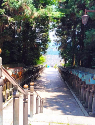 Nara: Hozan-ji Temple Guided Tour with Cable Car Ride