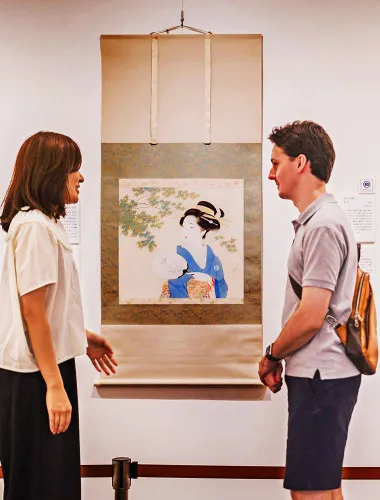 Osaka: Kobayashi Museum Tour with Special Commentary by Curators and Japanese Sweets