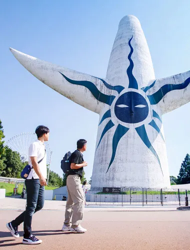 Osaka: Expo '70 Commemorative Park Guided Tour including The Tower of the Sun, Japanese Gardens and Pavilions